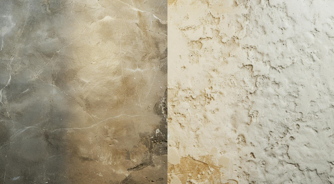 Lime plaster texture