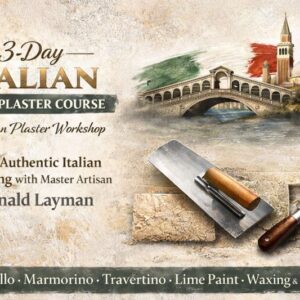 3-Day Italian Lime Plaster Course