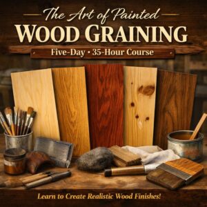 The Art of Painted Wood Graining: Five-Day Intensive Course