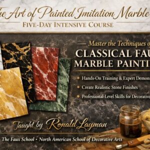 The Art of Painted Imitation Marble: Five-Day Intensive Course