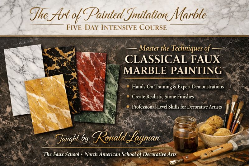 The Art of Painted Imitation Marble: Five-Day Intensive Course